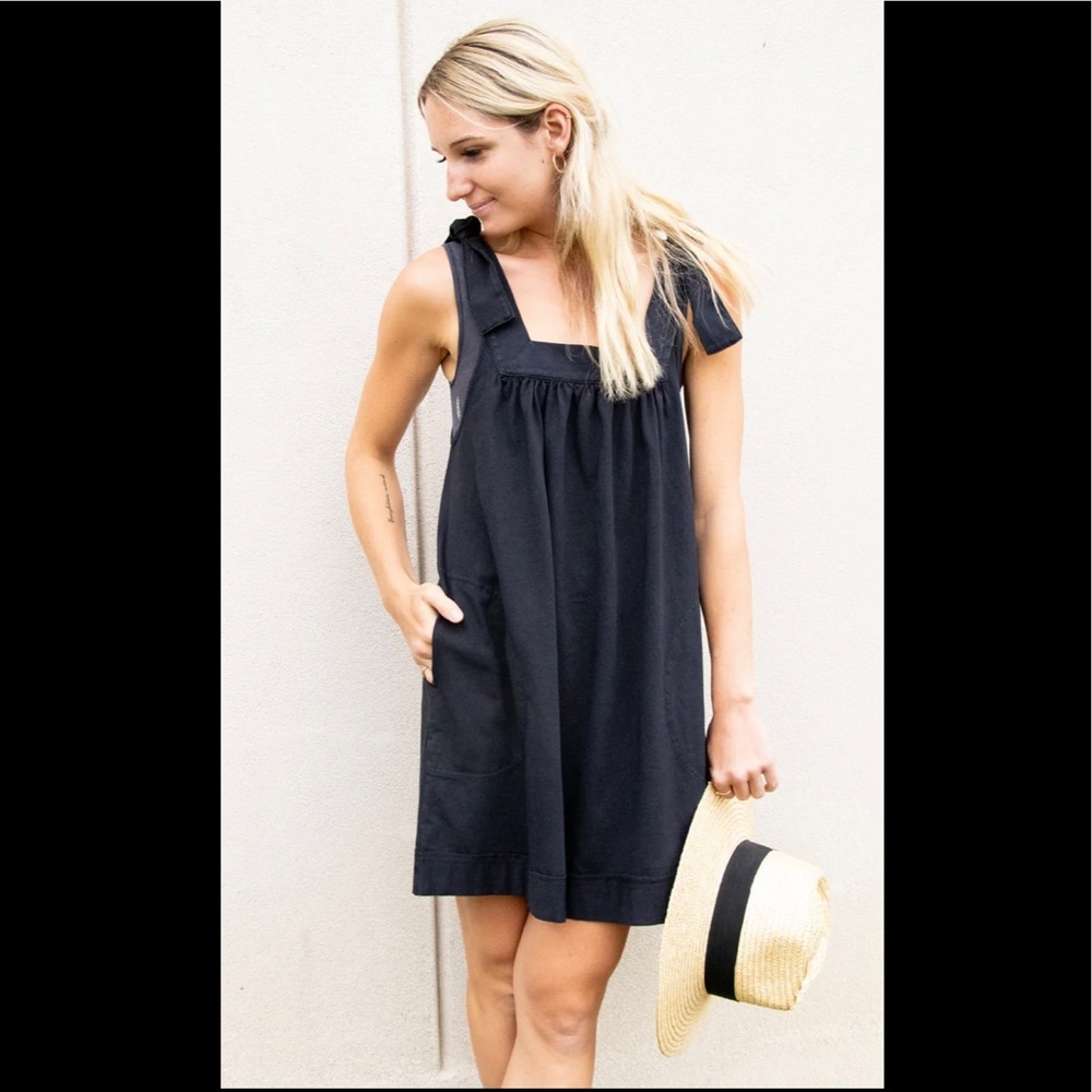 🖤 Free People Beach Honey Mini Dress Black Size Small 🖤